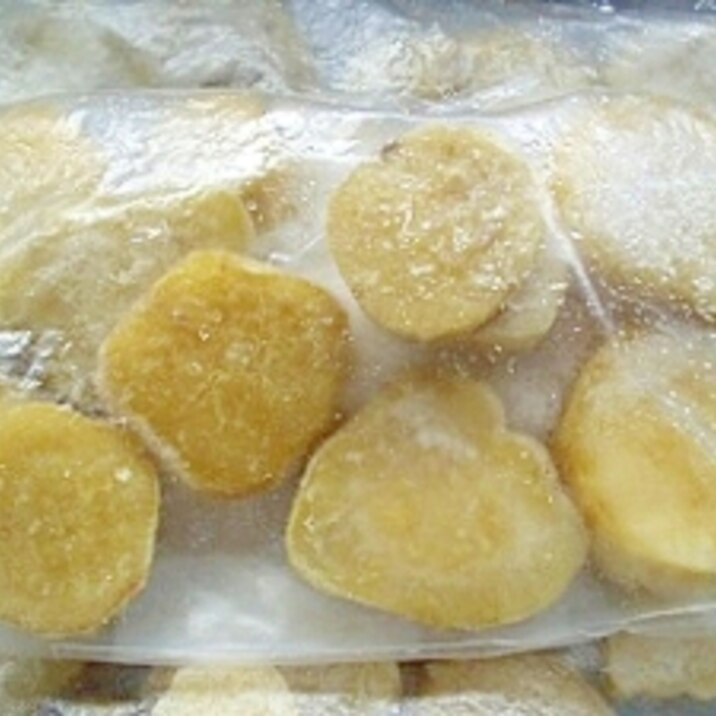 最も簡単なサツマイモの冷凍保存